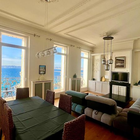 Appartement Sur La Corniche Kennedy Face A La Mer Марсель Экстерьер фото